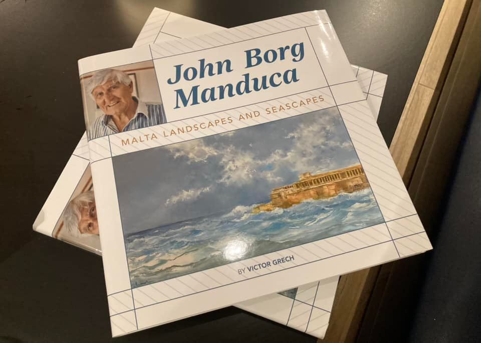 Book - John borg Manduca Malta Landscapes and Seascapes